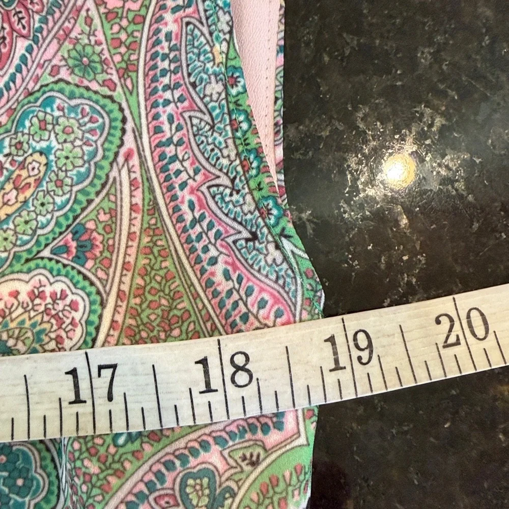 AllSaints Zini Shahmina Paisley Print Wrap Mini Dress Size 6